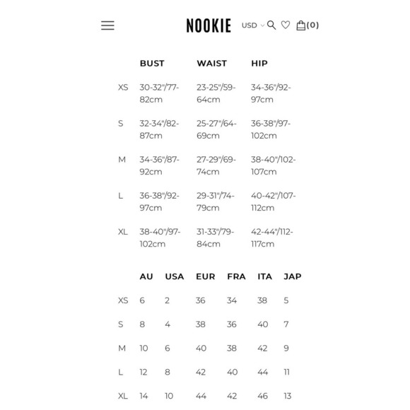 Nookie Cleo Long Sleeve Tie Back Midi dress in Black Size Small NWT - Picture 6 of 6